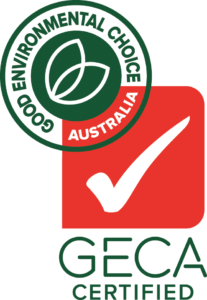 All our products are certified sustainable by Good Environmental Choice Australia