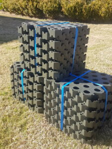 3 packs of Grass Cell turf Pavers