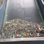 Shredded HDPE Bins for Recycling